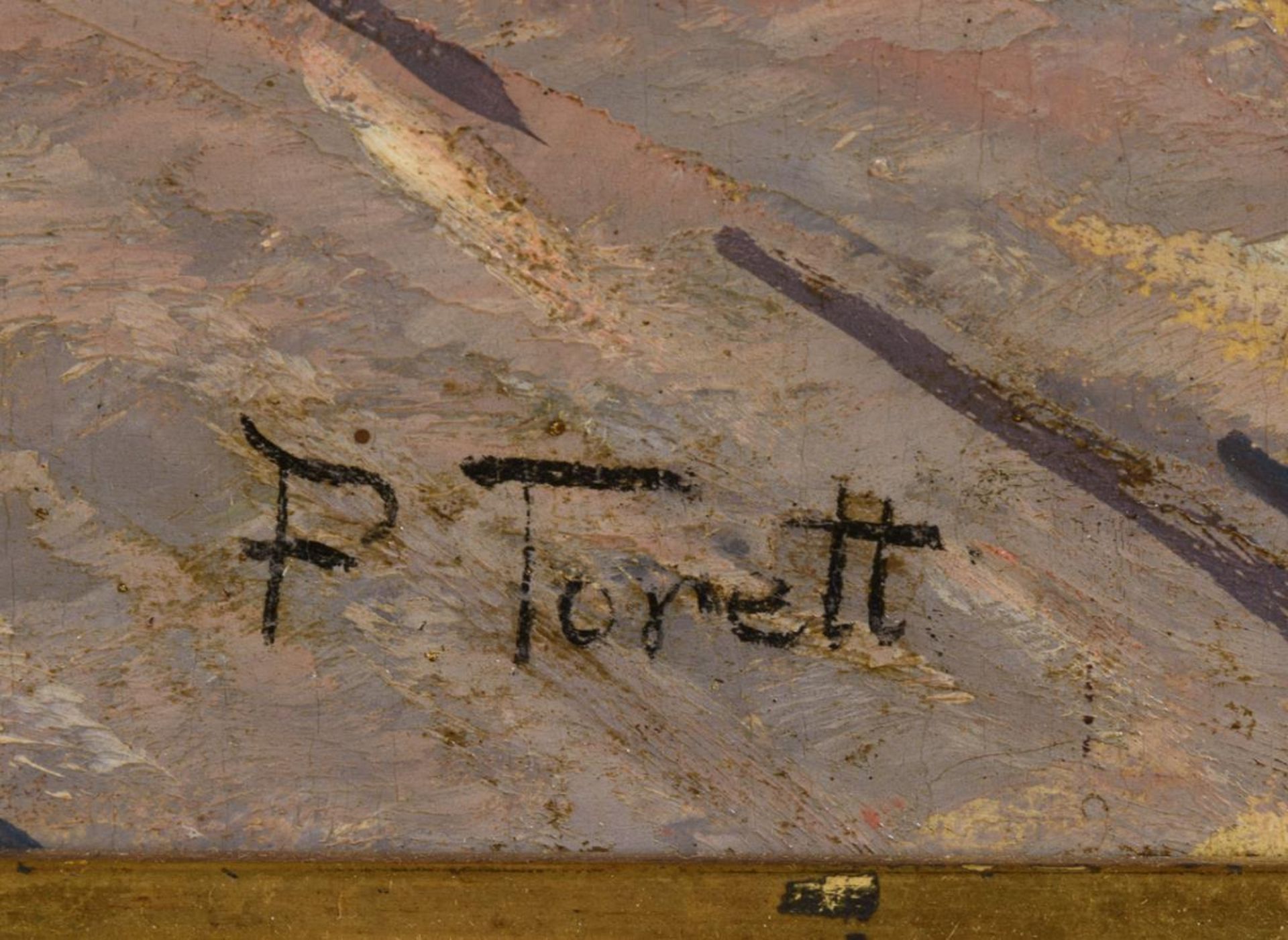 TORETTI, Pietro (1888 - 1927). Italienische Küste. - Bild 3 aus 3