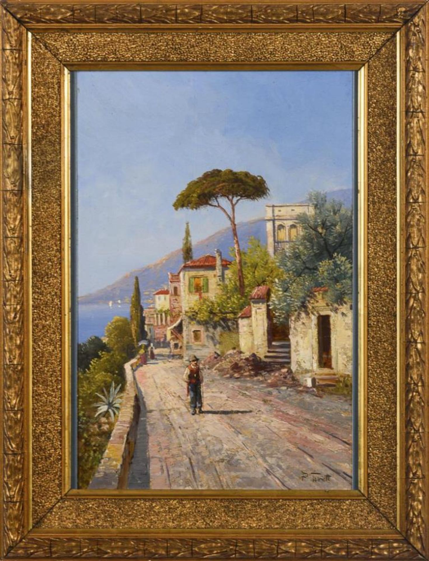 TORETTI, Pietro (1888 - 1927). Italienische Küste. - Bild 2 aus 3