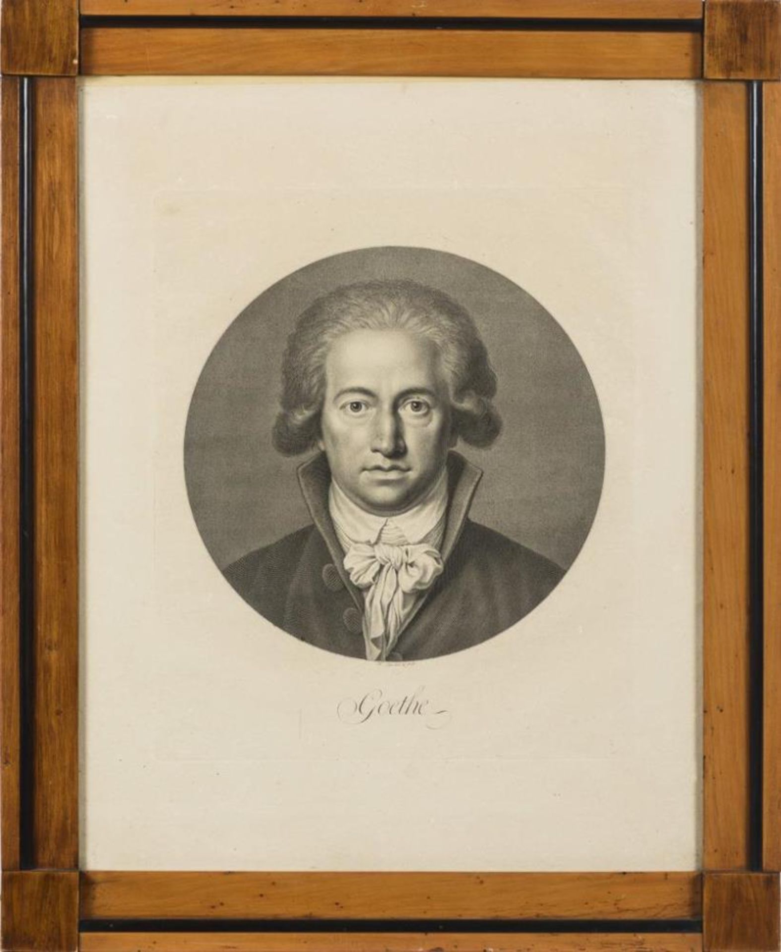 LIPS, Johann Heinrich (1758 Koten - 1817 Zürich). Porträt des Johann Wolfgang von Goethe.