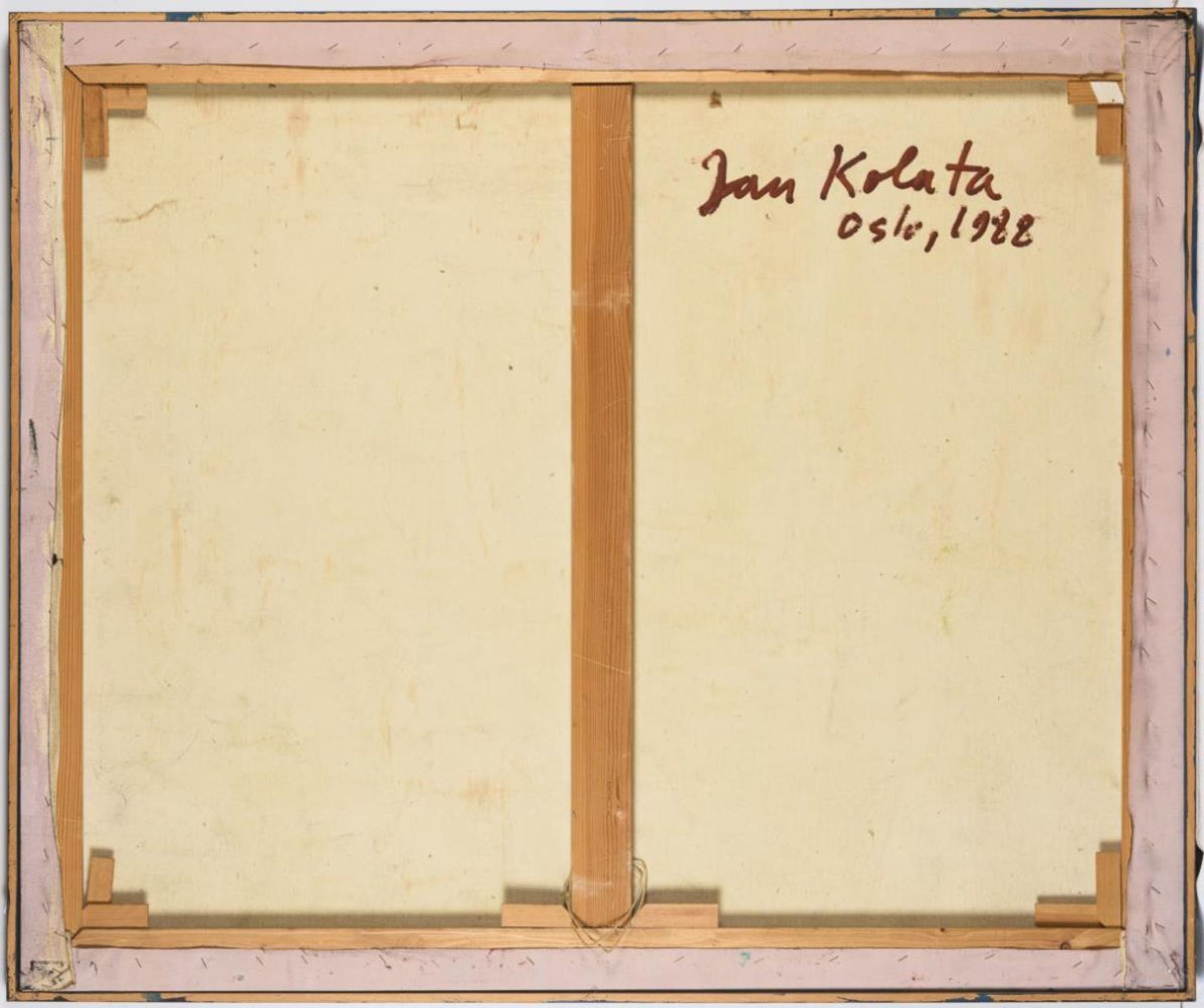 KOLATA, Jan (* 1949 Immenstadt). Ohne Titel. - Bild 2 aus 2