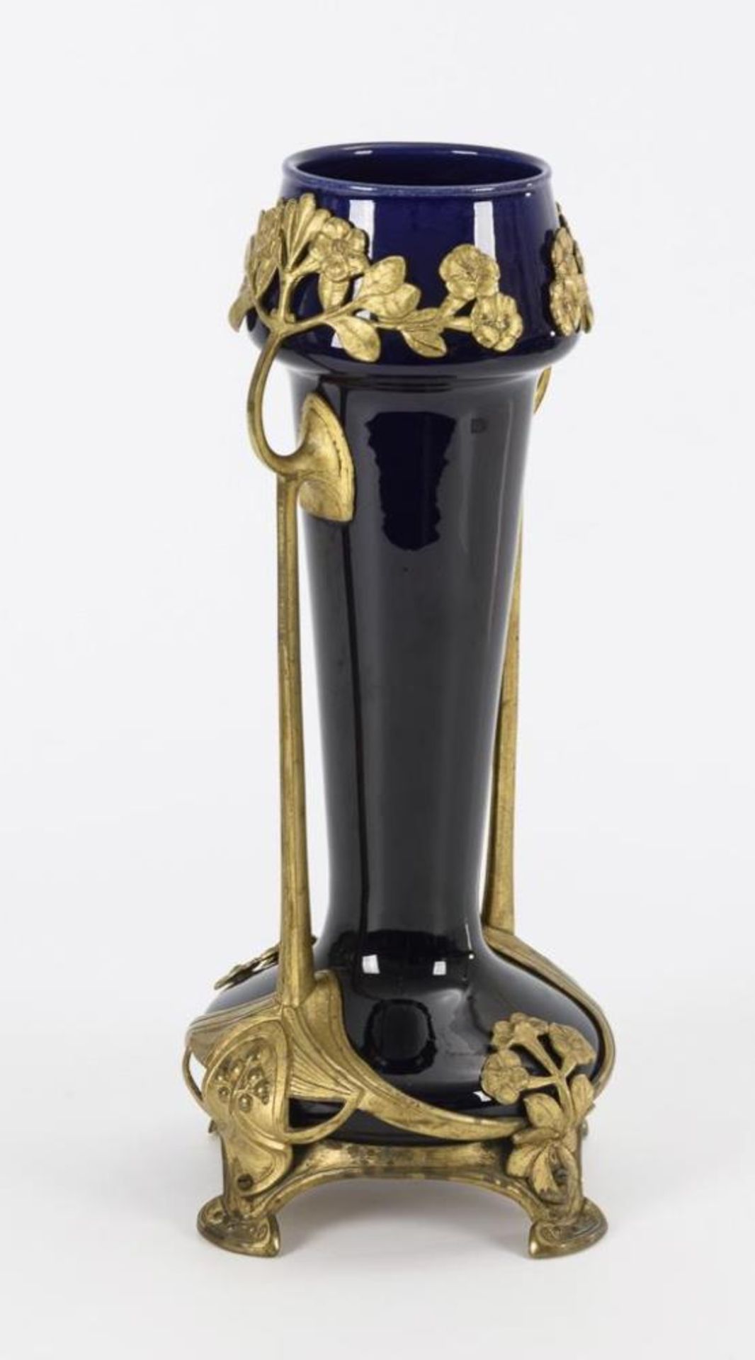 Jugendstil-Vase mit Bronzemontierung - Image 2 of 3