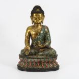 Buddha mit Cloisonnétechnik