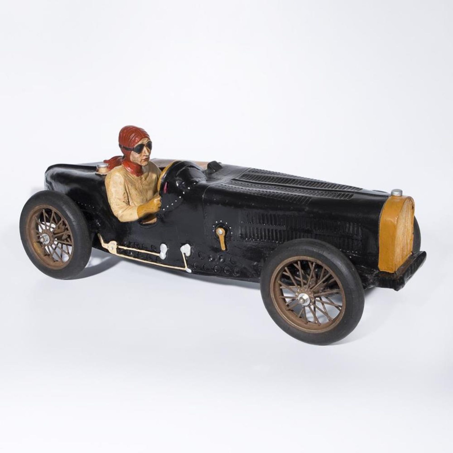 Großer Bugatti-Rennwagen