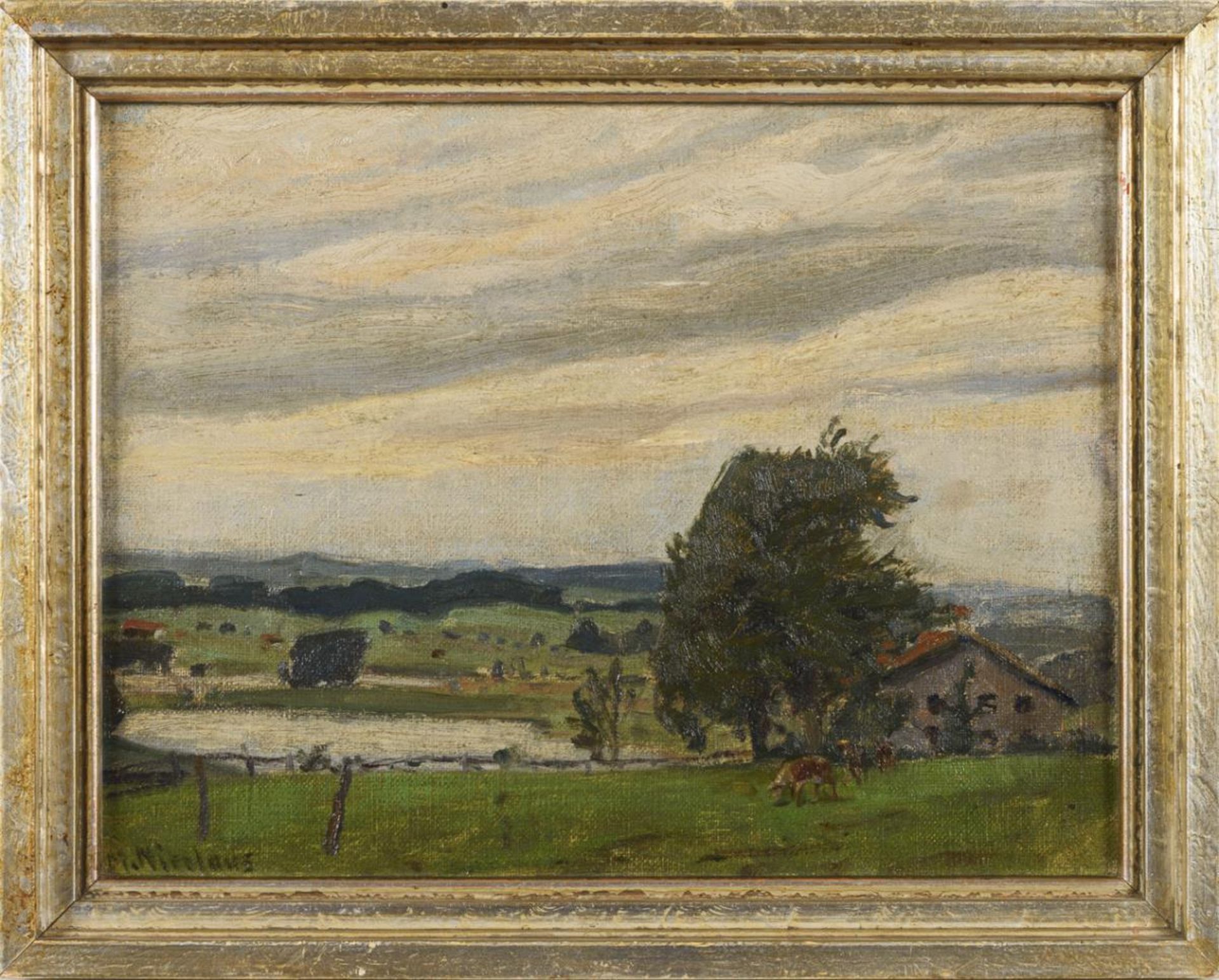 NICOLAUS, Martin (1870 - 1945). "Niedersonthofer See". - Bild 2 aus 3