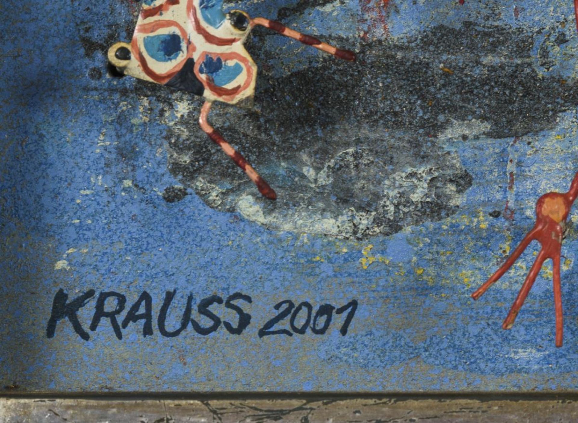 KRAUSS, Gerd (1941 - 2012). "Der gallische Hahn begeht mit Freunden den 14. Juli". - Bild 2 aus 2