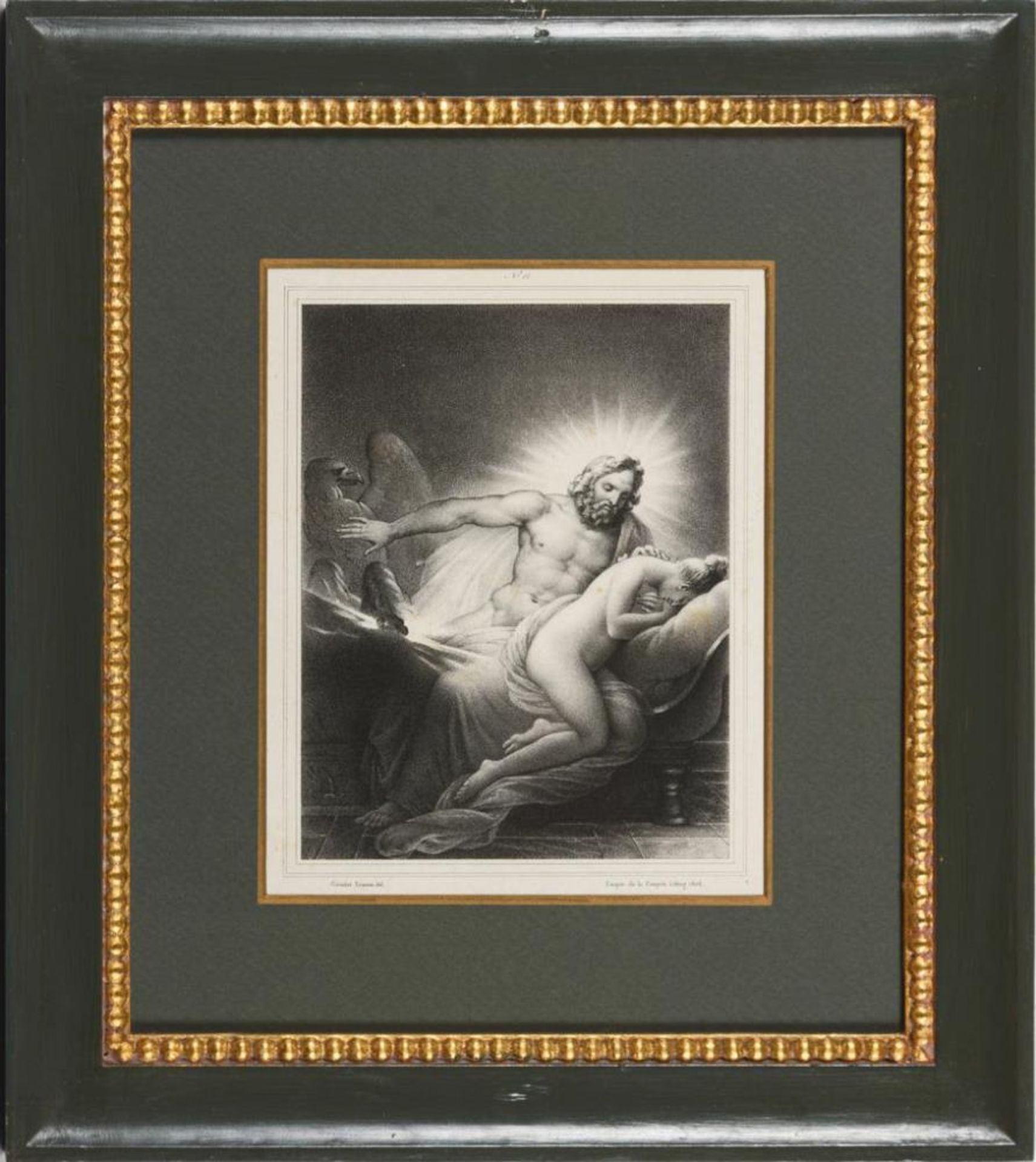 GIRODET-TRIOSON, Anne-Louis (1767 Montargis - 1824 Paris). 8 mythologische Werke. - Bild 7 aus 8