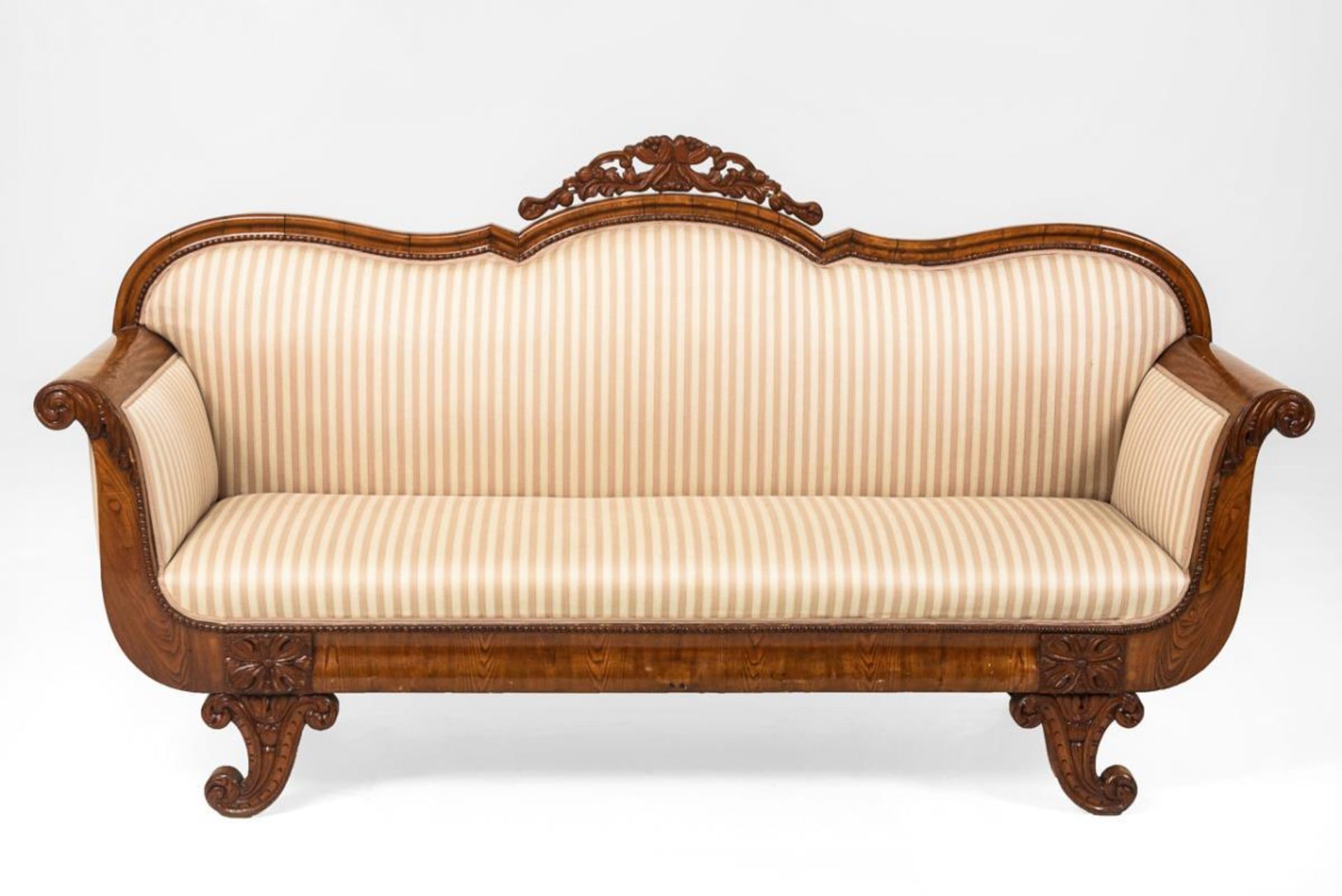 Elegantes Spätbiedermeier-Sofa