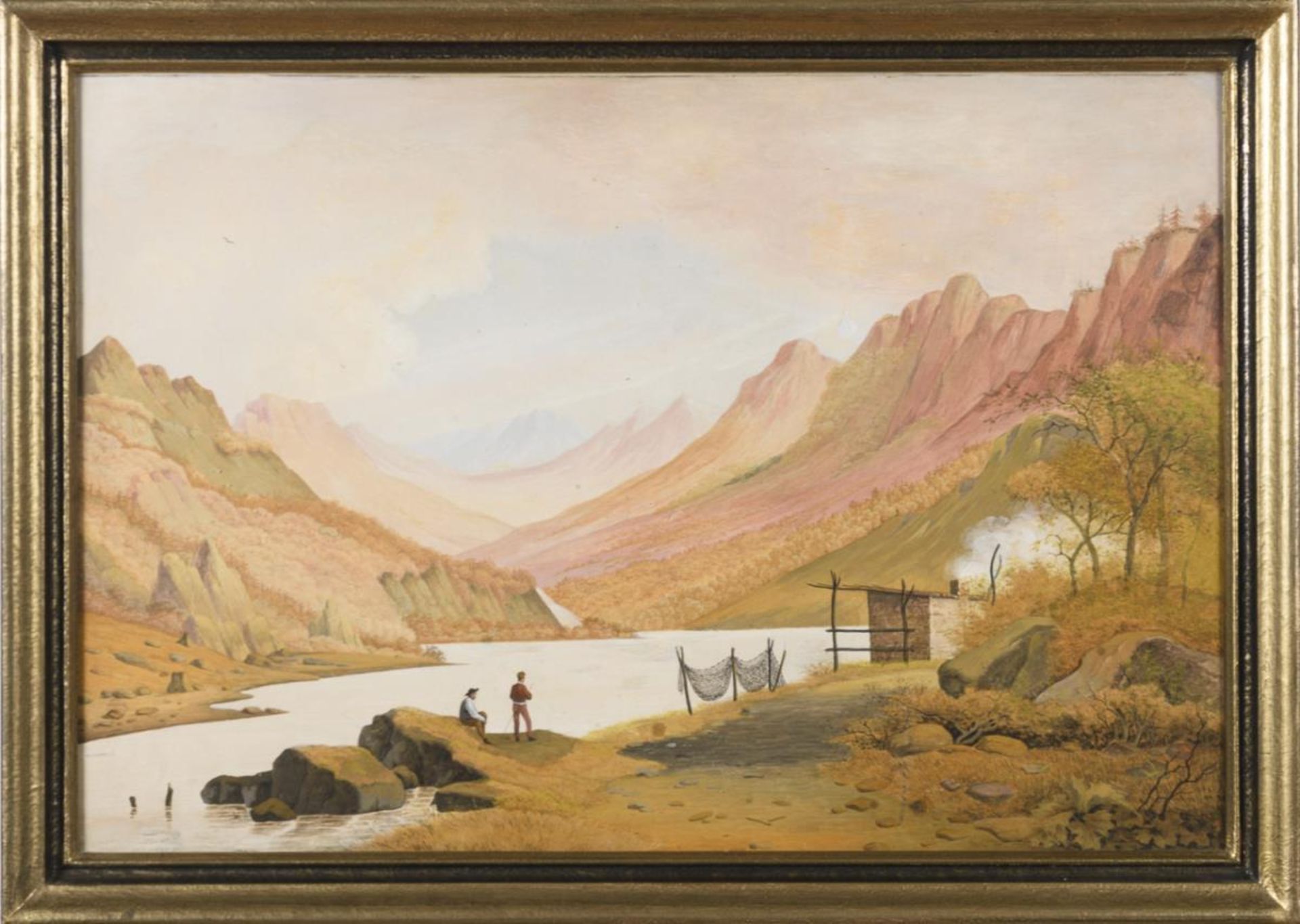 KNIP, Joseph August (1777 Tilborg - 1847 Berlicum/'s-Hertogenbosch). Norwegische Landschaft mit Fisc - Bild 3 aus 4