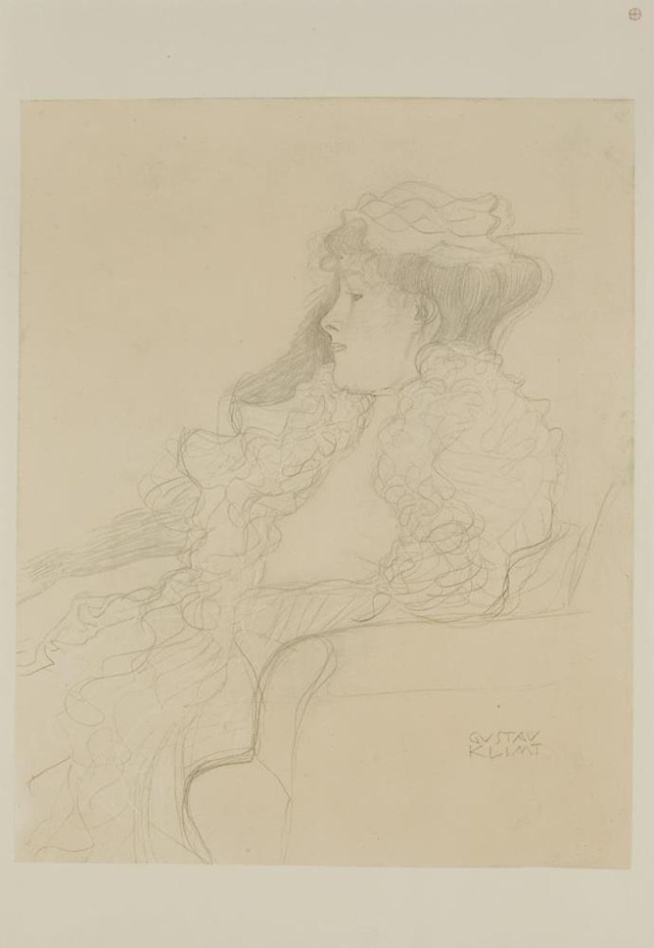 KLIMT, Gustav (1862 Wien - 1918 Wien). 25 Zeichnungen ausgewählt und bearbeitet von Alice Strobl. - Bild 5 aus 5