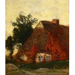 HOFFMANN-FALLERSLEBEN, Franz (1855 Weimar - 1927 Berlin). Altes Bauernhaus.