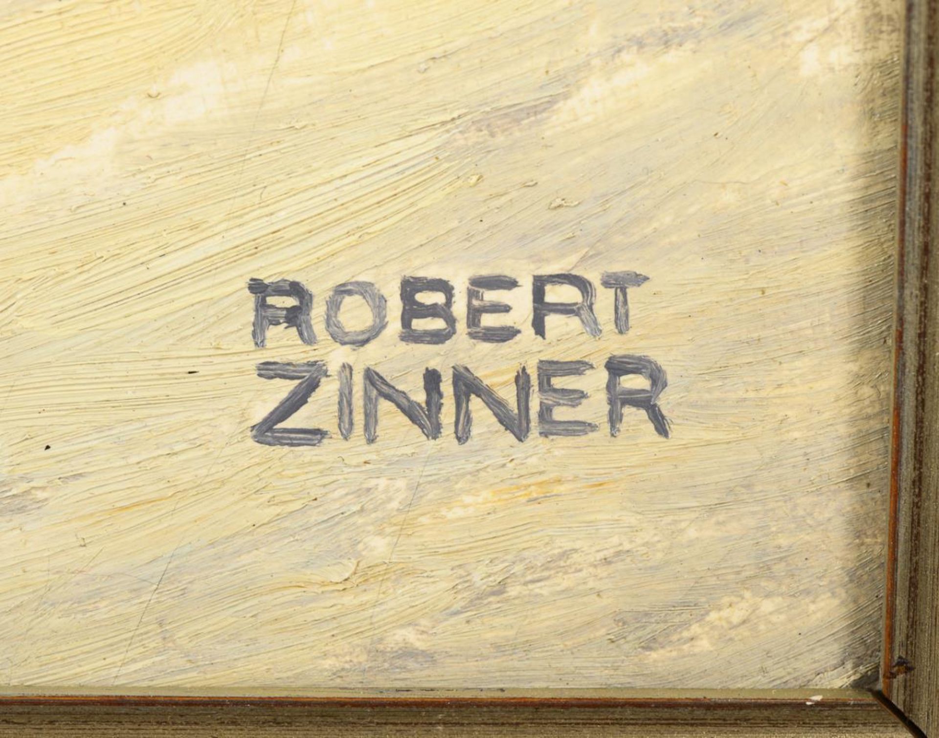 ZINNER, Robert (1904 Wien - 1988 München). "Vorfrühling in der Ramsau". - Bild 3 aus 4