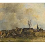 REEGER, Hans (1883 Kiel - 1965). Stadtlandschaft.