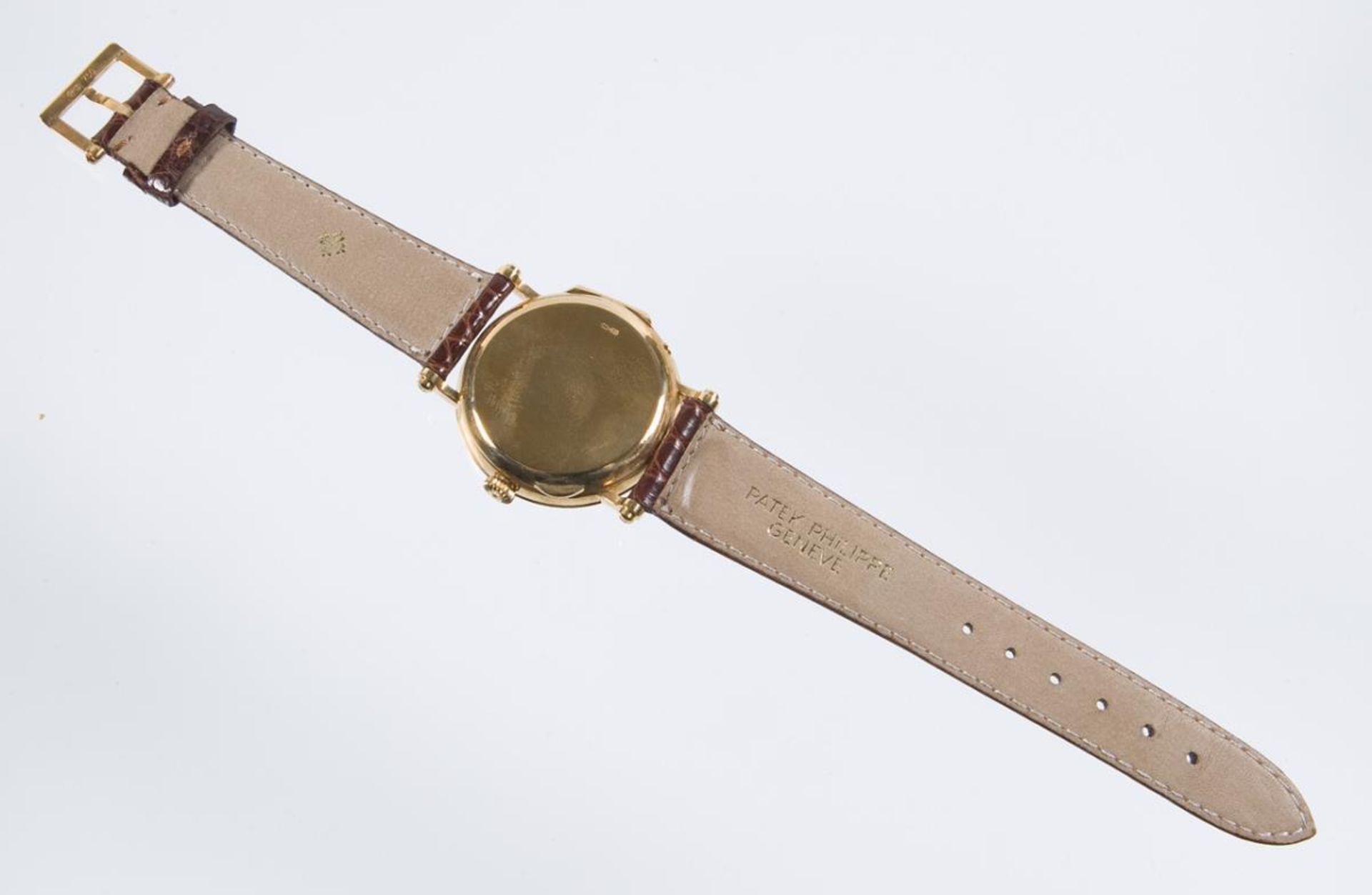 Armbanduhr: Montre à complication in Gold.. PATEK PHILIPPE.| siehe Nachtrag - Bild 4 aus 9