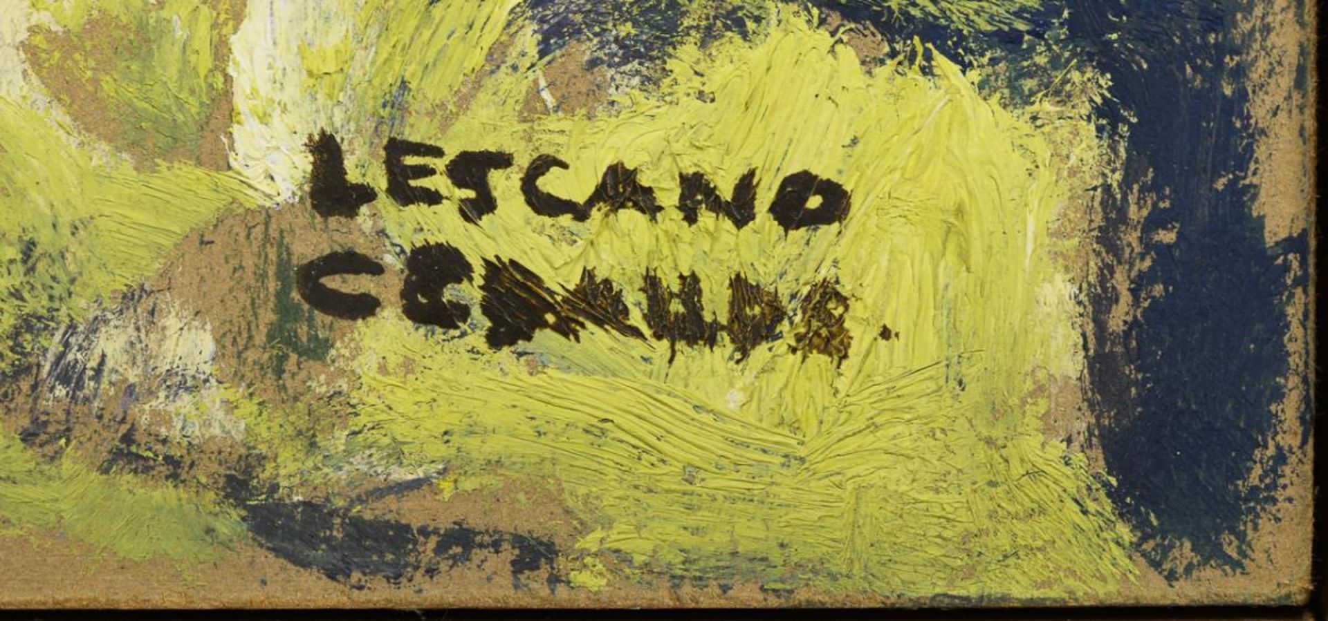 LESCANO CEBALLOS, Edelmiro (1900 - 1983). Argentinische Bergstadt. - Bild 3 aus 3