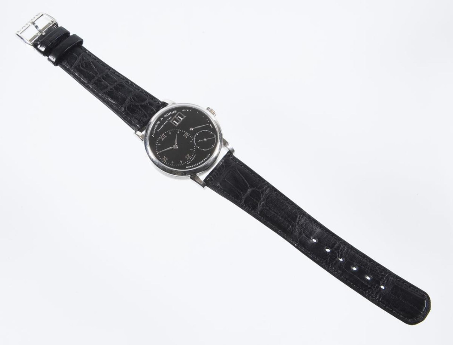 Armbanduhr: Modell Lange 1 Platinum.. A. LANGE & SÖHNE.| siehe Nachtrag - Bild 3 aus 9
