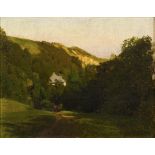 DARNAUT, Hugo zugeschrieben (1851 Dessau – 1937 Wien). Wienerwaldlandschaft.