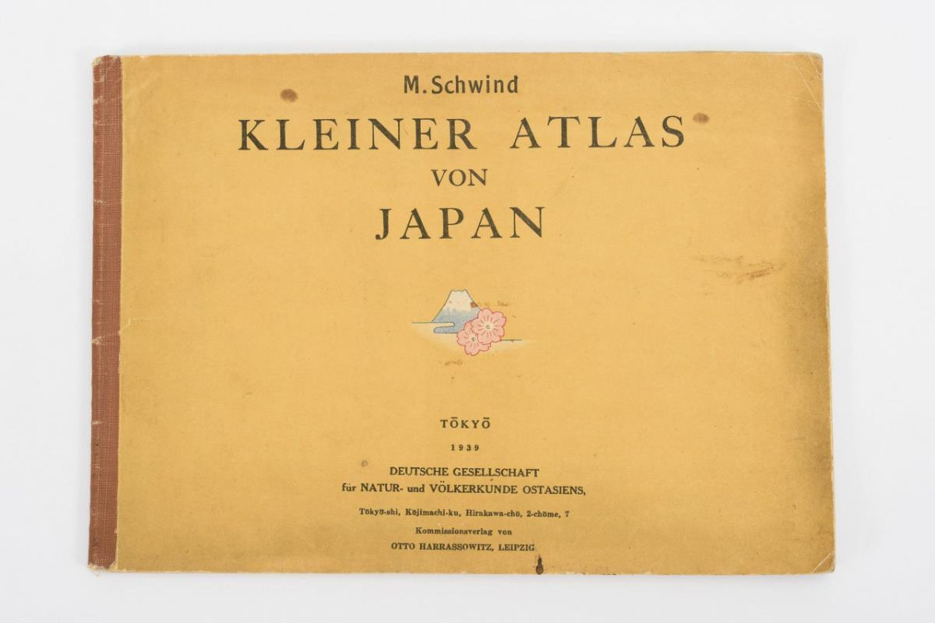 SCHWIND, Martin. "Kleiner Atlas von Japan".