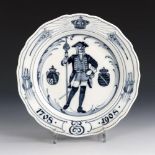 Regimentsteller "1708 / 1908". Meissen.