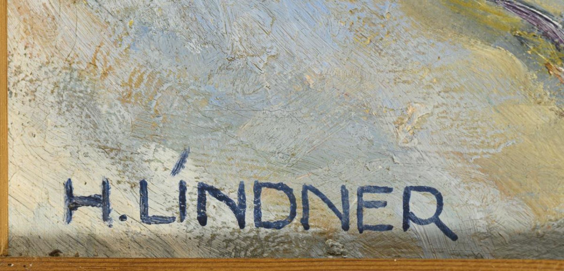 LINDNER, Hans (Zschopau 1883 - 1944 Schwerin). Winterwald. - Bild 3 aus 4