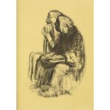 KOLLWITZ, Käthe (1867 Königsberg - 1945 Moritzburg). "Selbstbildnis mit Karl Kollwitz".