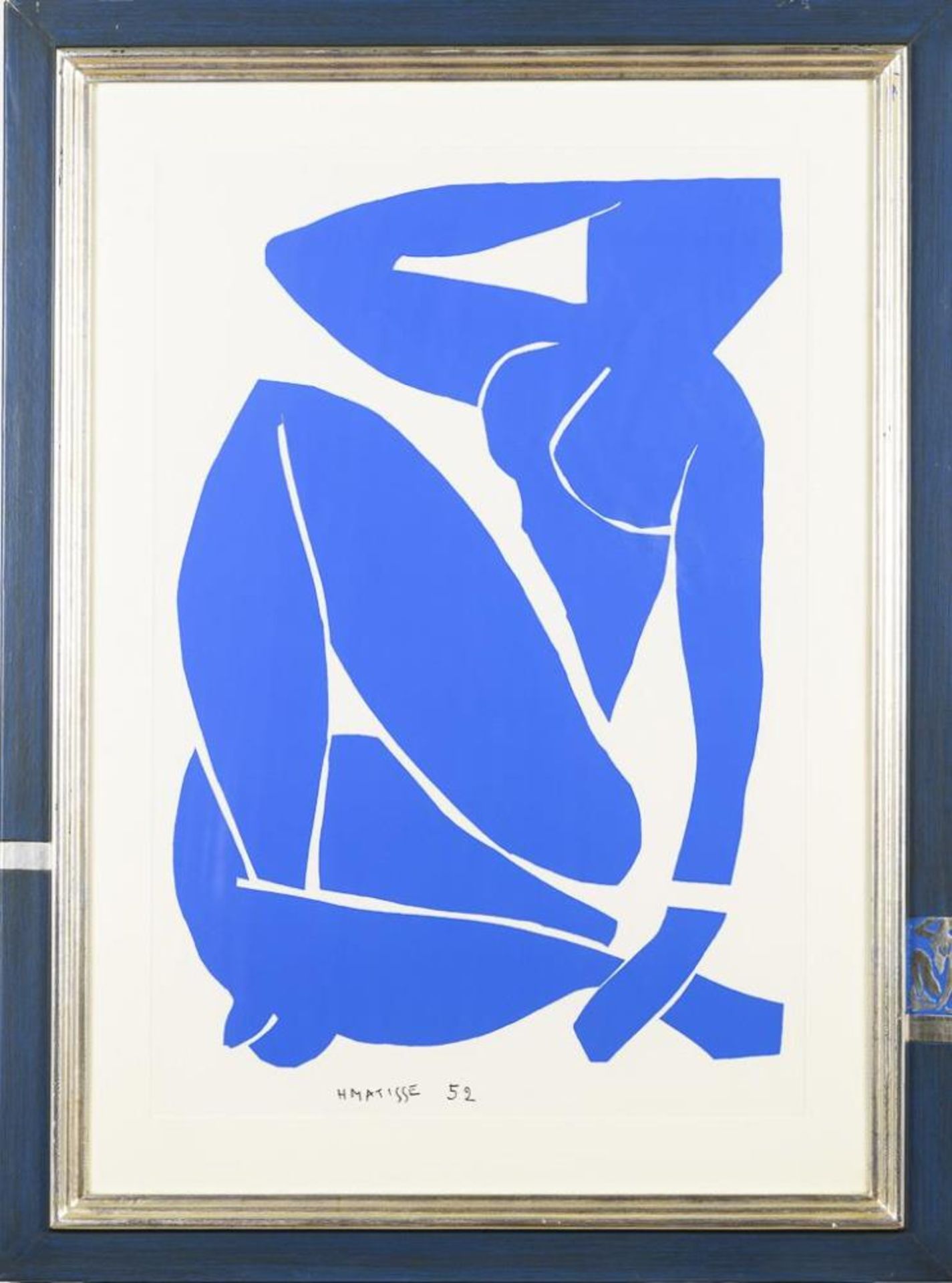 MATISSE, Henry (1869 Le Cateau Cambrésis - 1954 Nizza). "Nu bleu". - Bild 2 aus 2