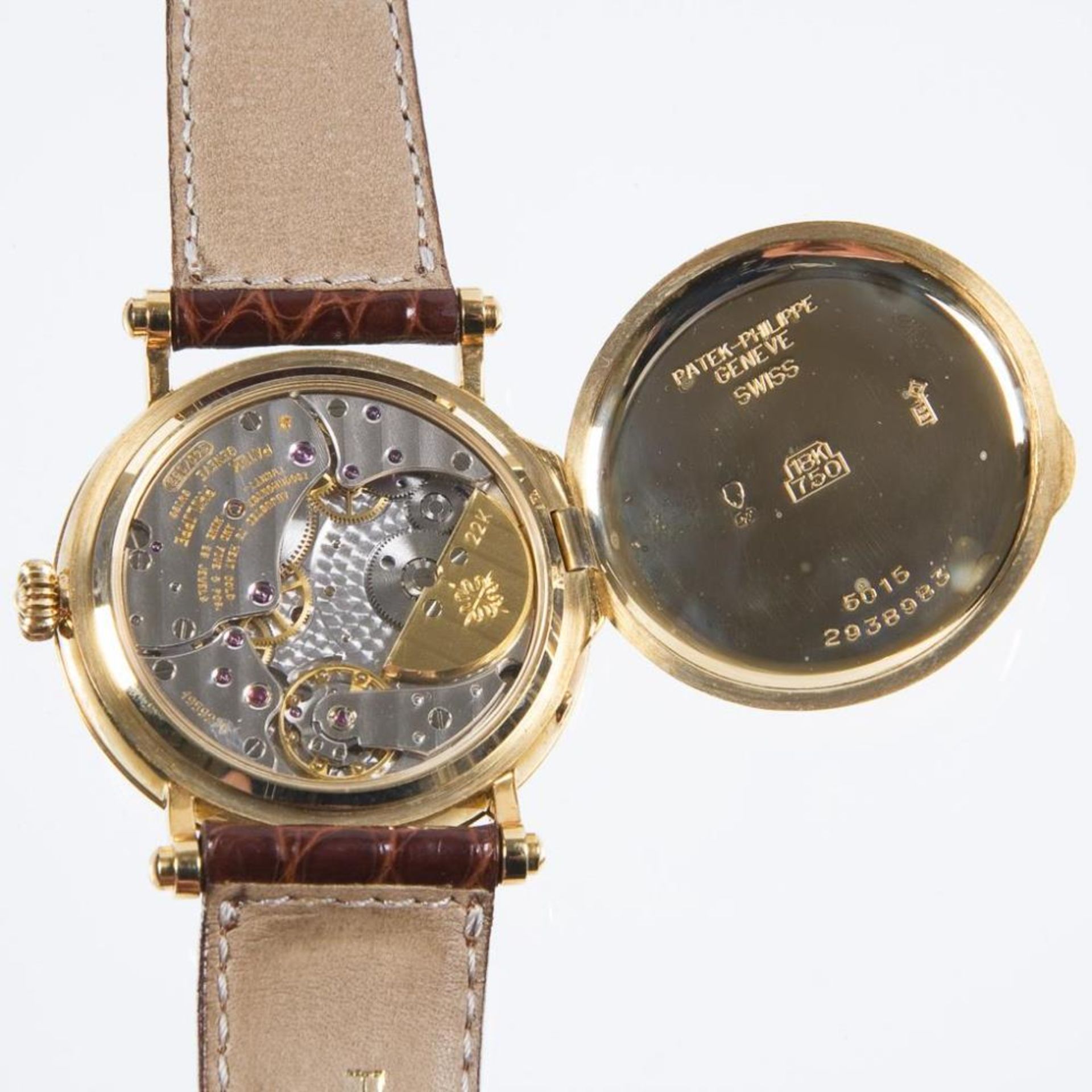 Armbanduhr: Montre à complication in Gold.. PATEK PHILIPPE.| siehe Nachtrag - Bild 2 aus 9