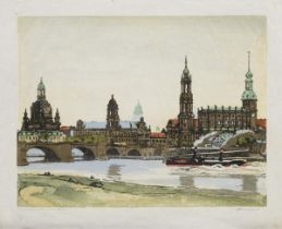 WESTPHAL, Otto (1878 Leipzig - 1975 Dresden). "Dresden".