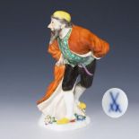 Commedia dell'arte: Pantalone. Meissen.