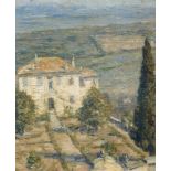 FRANZÖSISCHER IMPRESSIONIST. Villa in Südfrankreich.