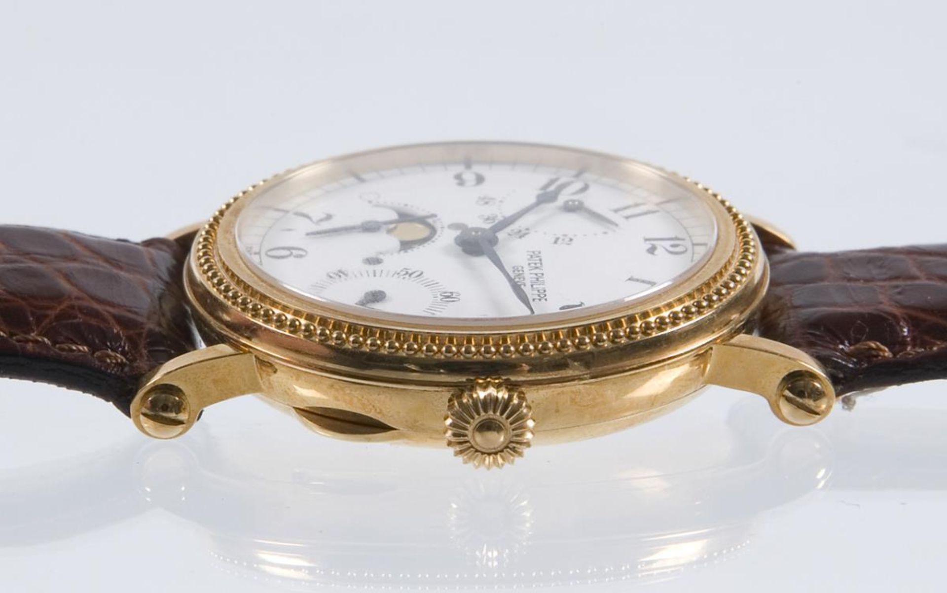 Armbanduhr: Montre à complication in Gold.. PATEK PHILIPPE.| siehe Nachtrag - Image 8 of 9