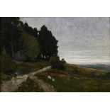 HOUBEN, Charles (1871 Verviers - 1931). Weite Landschaft.