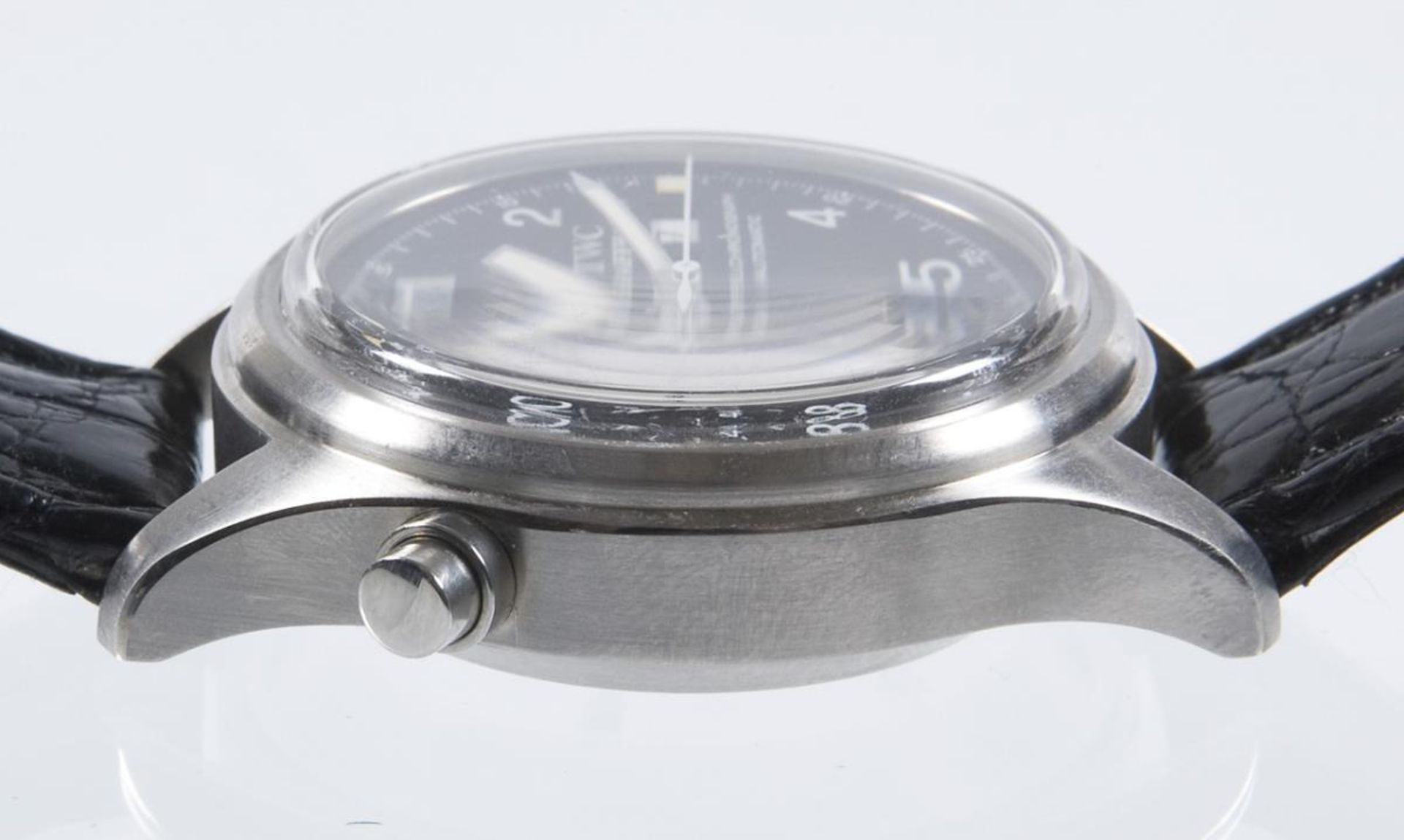 Armbanduhr: Flieger-Doppelchronograph.. IWC SCHAFFHAUSEN. - Bild 9 aus 9
