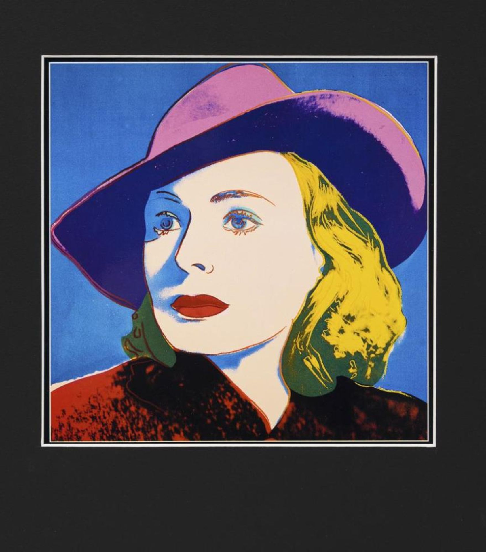 WARHOL, Andy (1928 Pittsburgh - 1987 New York City). 4 Werke "Portraits of Ingrid Bergman". - Bild 2 aus 5