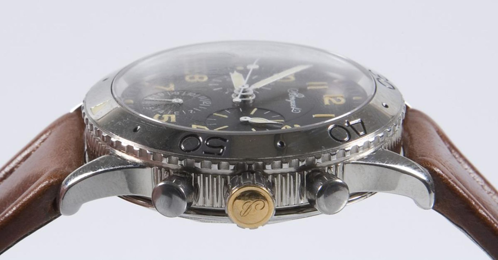 Armbanduhr-Chronograph "Aéronavale" mit Flyback.. BREGUET.| siehe Nachtrag - Bild 7 aus 13