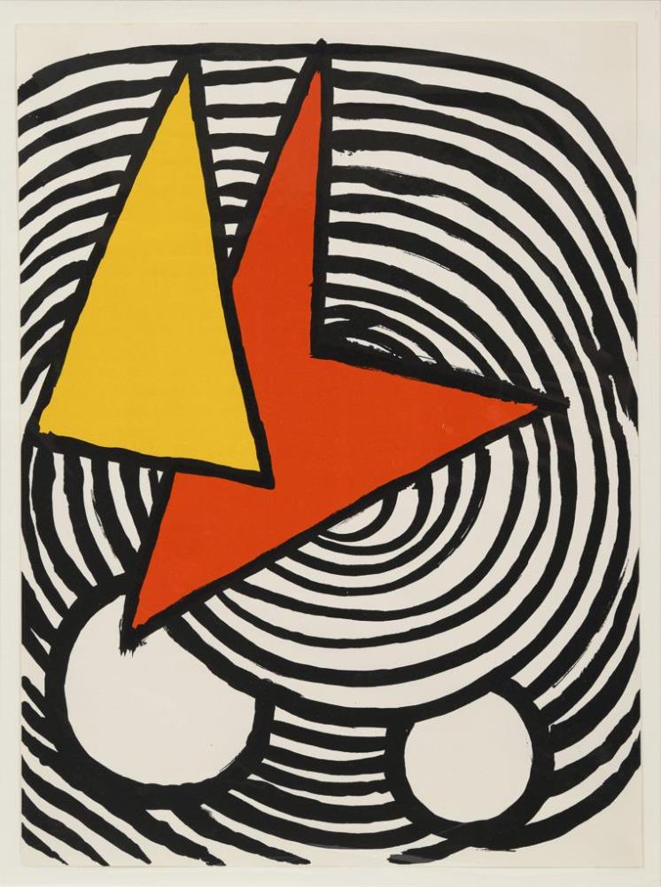 CALDER, Alexander (1898 Lawnton - 1976 New York City). 3 kinetische Werke. - Image 4 of 4