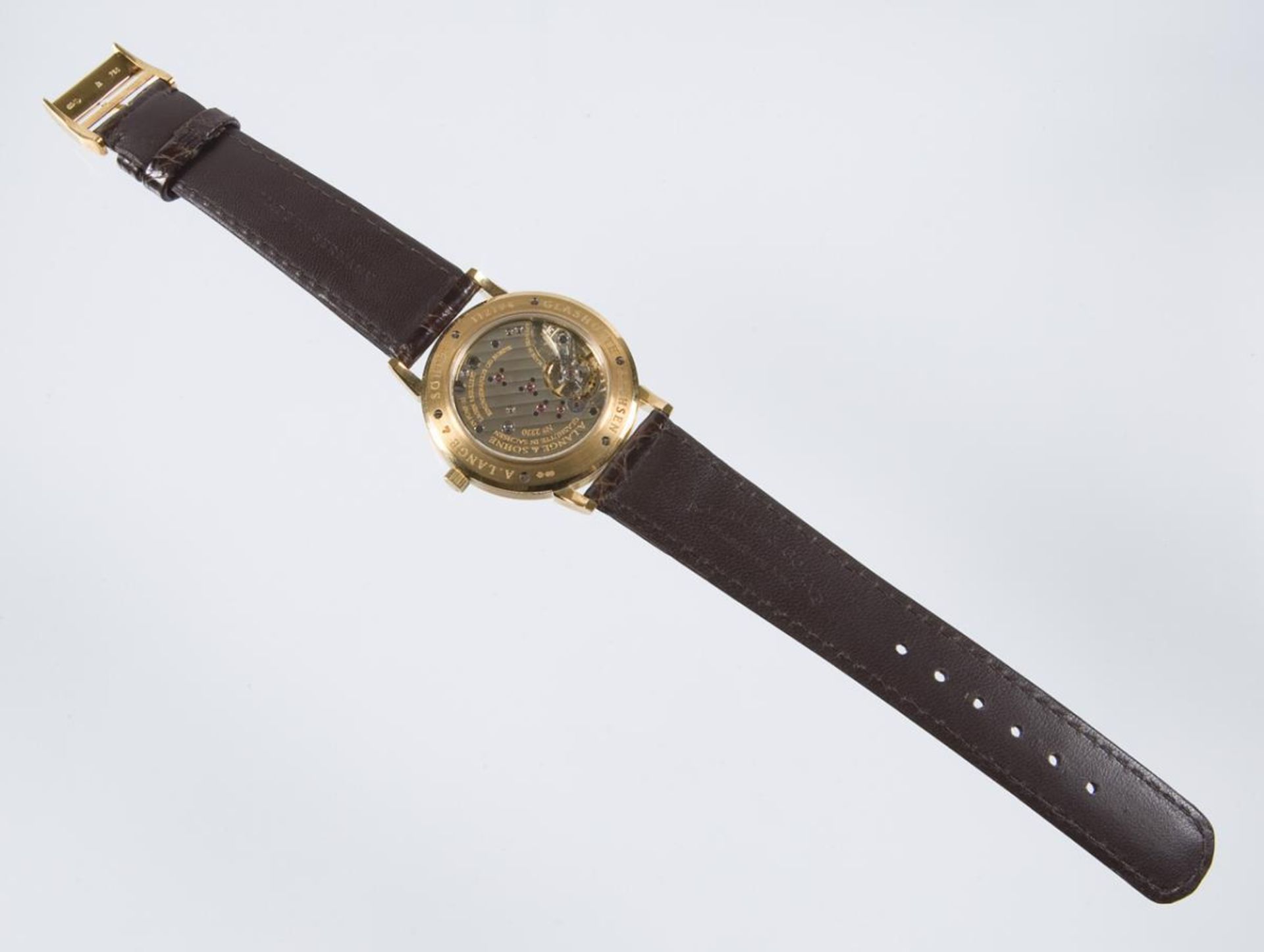 Armbanduhr: Modell 1815 in Gold.. A. LANGE & SÖHNE. - Bild 4 aus 9