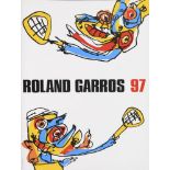 SAURA, Antonio (1930 Huesca - 1998 Cuenca). Plakat zum Tennisturnier "Roland Garros 97".