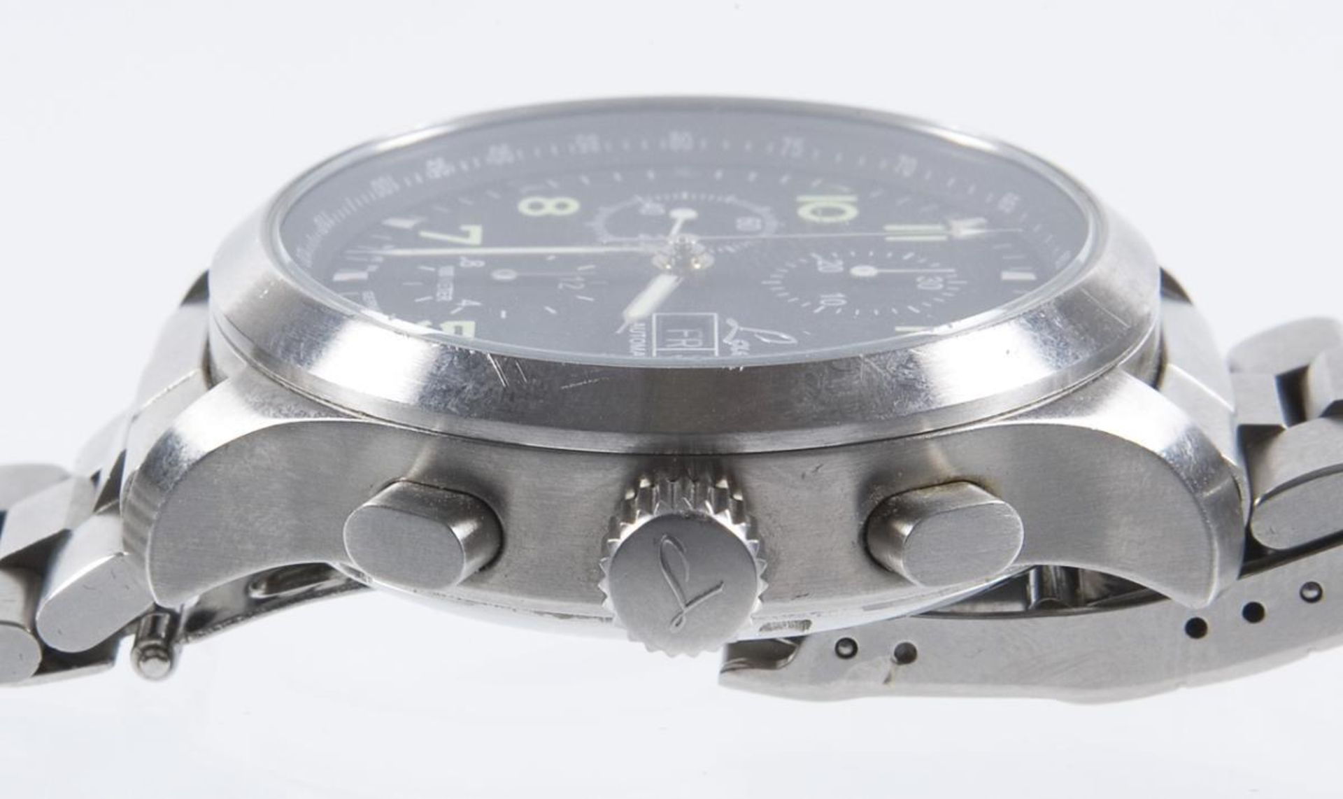 Armbanduhr-Chronograph Modell 100 Jahre Kraftpost.. LACO. - Bild 7 aus 8