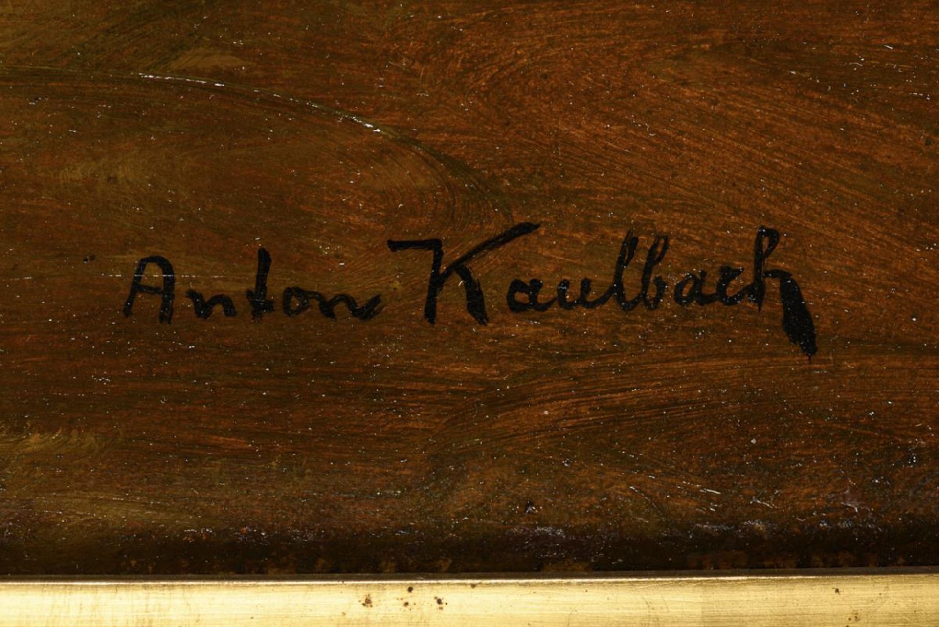 KAULBACH, Anton (1864 Hannover - 1930 Berlin). Musizierende Grazien. - Bild 6 aus 7