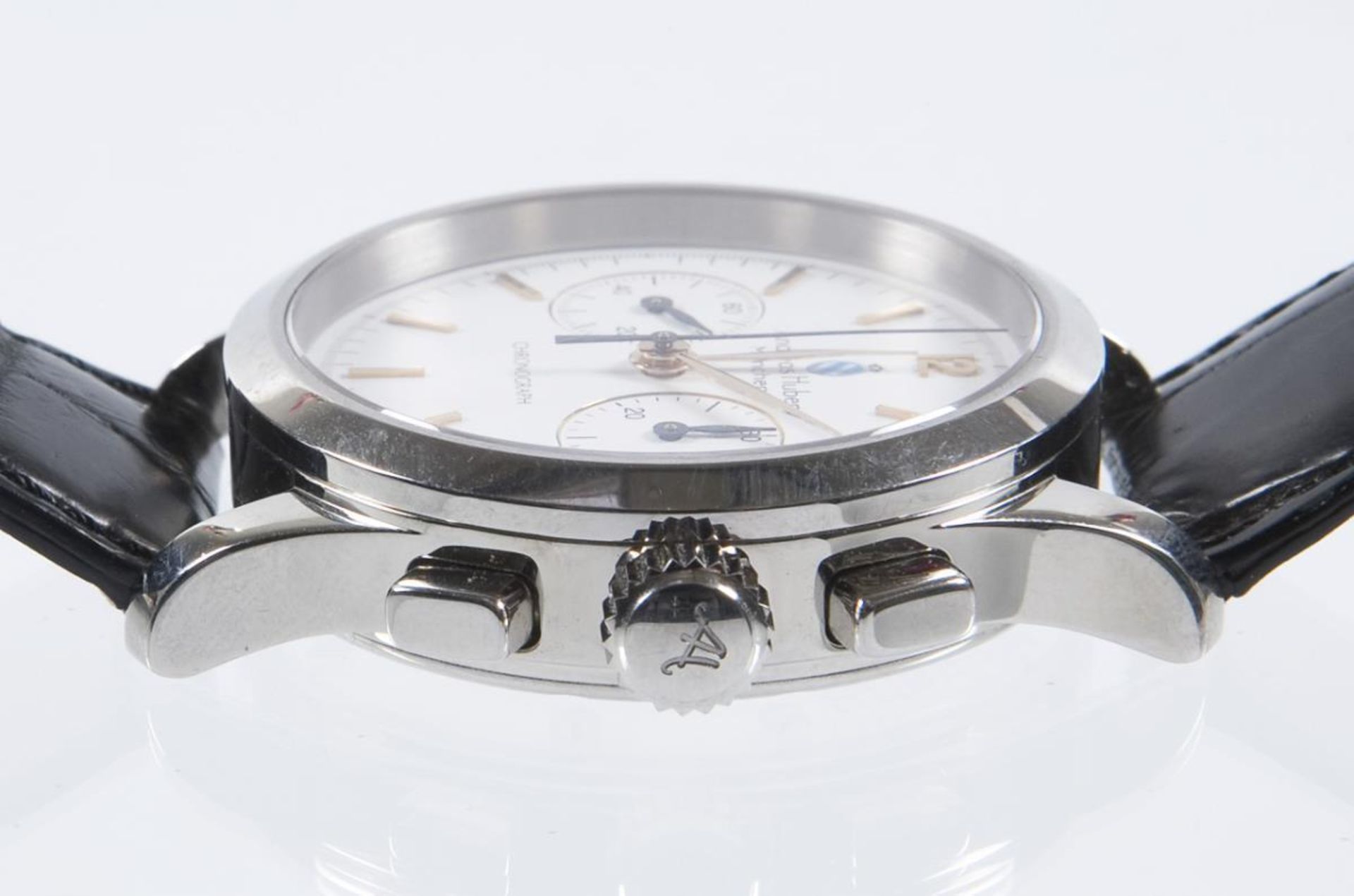 Armbanduhr-Chronograph.. ANDREAS HUBER. - Bild 7 aus 9