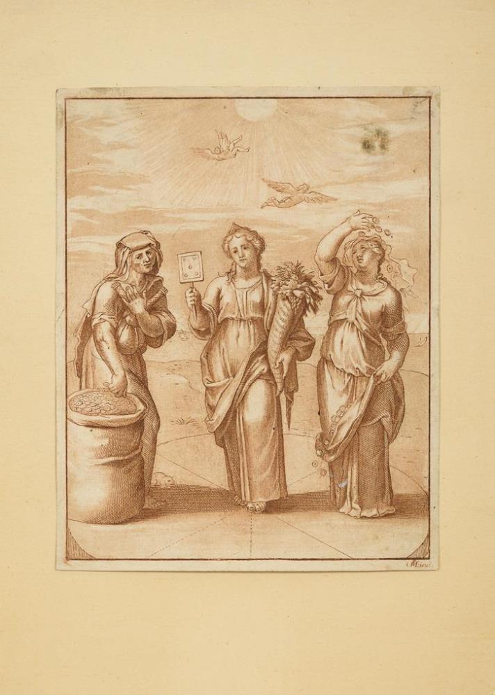 SERGENT-MARCEAU, Antoine Louis François.Allegorische Darstellung.| siehe Nachtrag