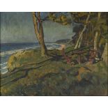 WENDEL, Karl (1873 Berlin - 1943). "Stürmischer Tag an der Ostsee".