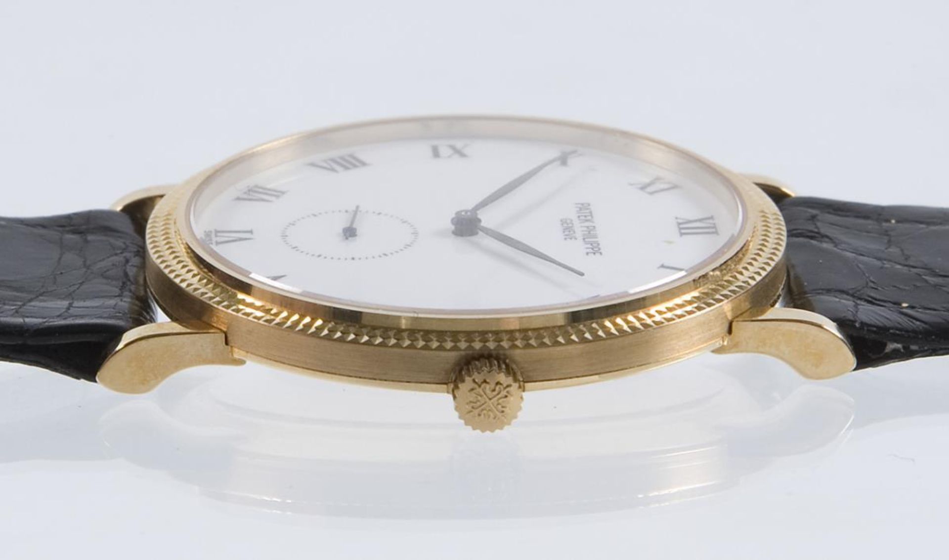 Armbanduhr: Calatrava Clous de Paris in Gold.. PATEK PHILIPPE.| siehe Nachtrag - Bild 7 aus 8