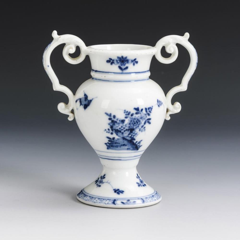 Vase mit Blaumalerei. Meissen. - Image 2 of 4