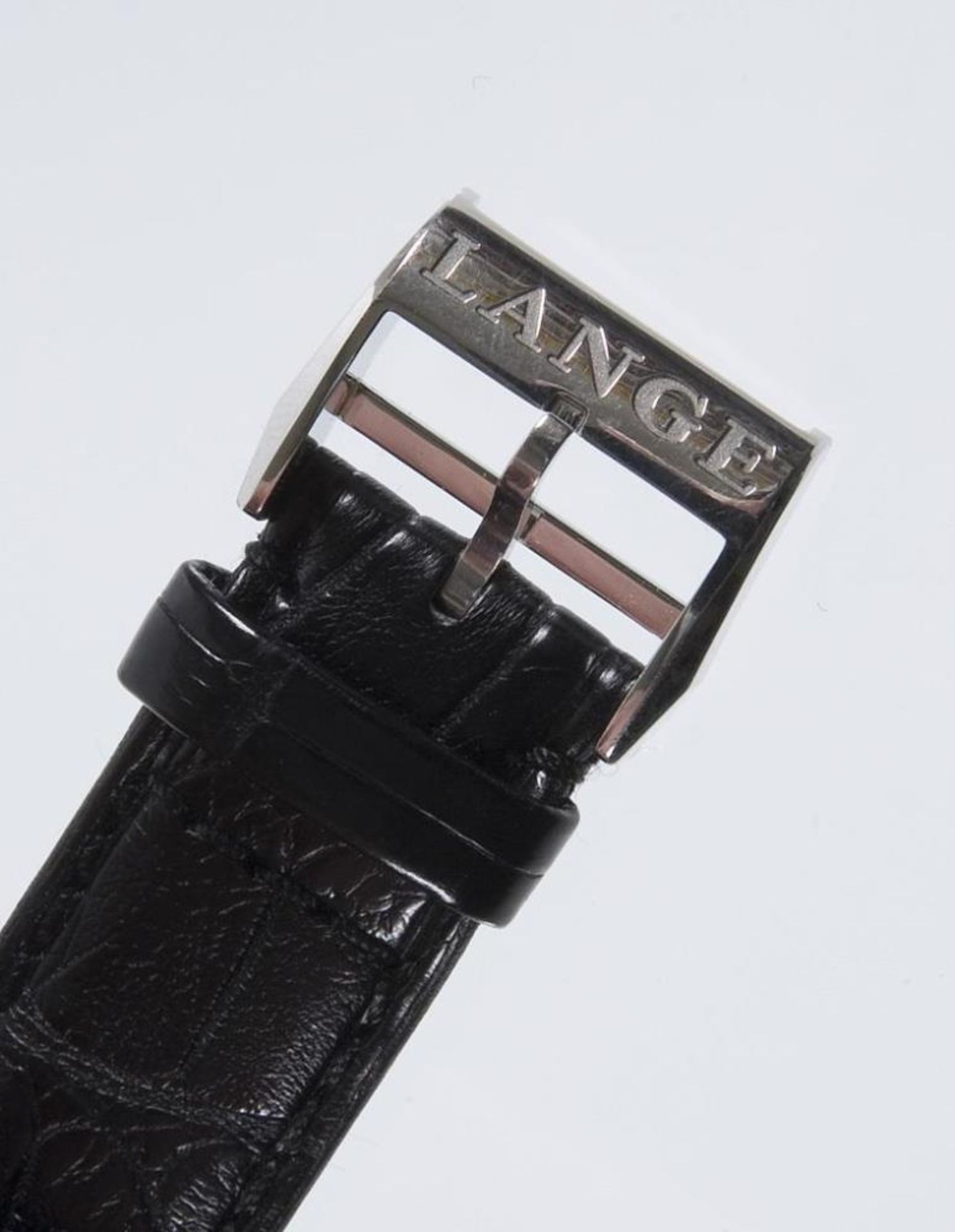 Armbanduhr: Modell Lange 1 Platinum.. A. LANGE & SÖHNE.| siehe Nachtrag - Image 6 of 9