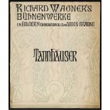 BRAUNE, Hugo Ludwig (1872 - ?). Mappe "Tannhäuser".