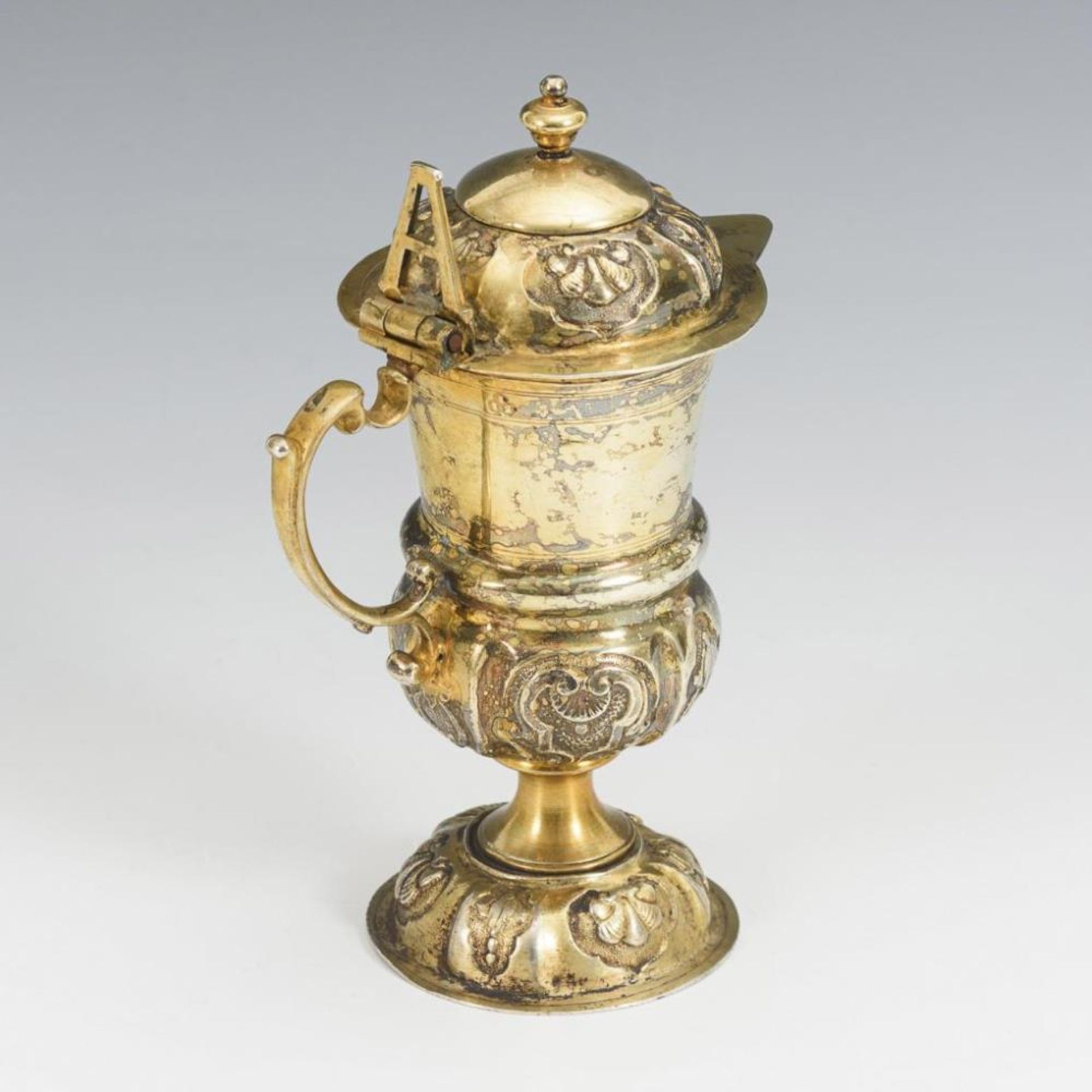 Barockes Messkännchen. Joseph Ignaz Saler, Augsburg (1697-1764). - Bild 2 aus 5