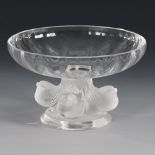 Fußschale "Nogent". Lalique.