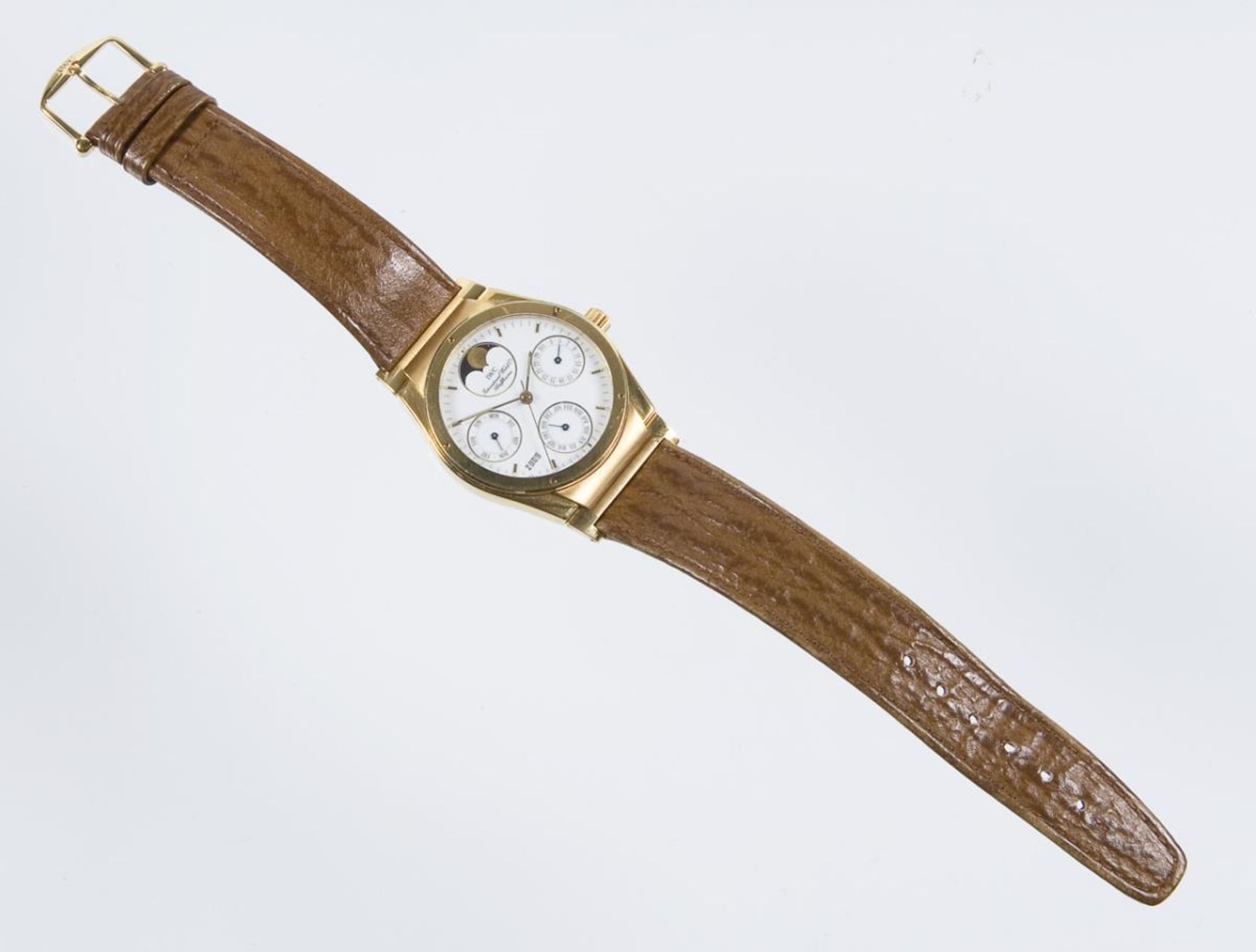 Armbanduhr: Ingenieur Perpetual Calendar in Gold.. IWC SCHAFFHAUSEN.| siehe Nachtrag - Bild 3 aus 6