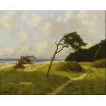 MÜLLER-KAEMPFF, Paul (1861 Oldenburg - 1941 Berlin). Wind an der Ostsee.